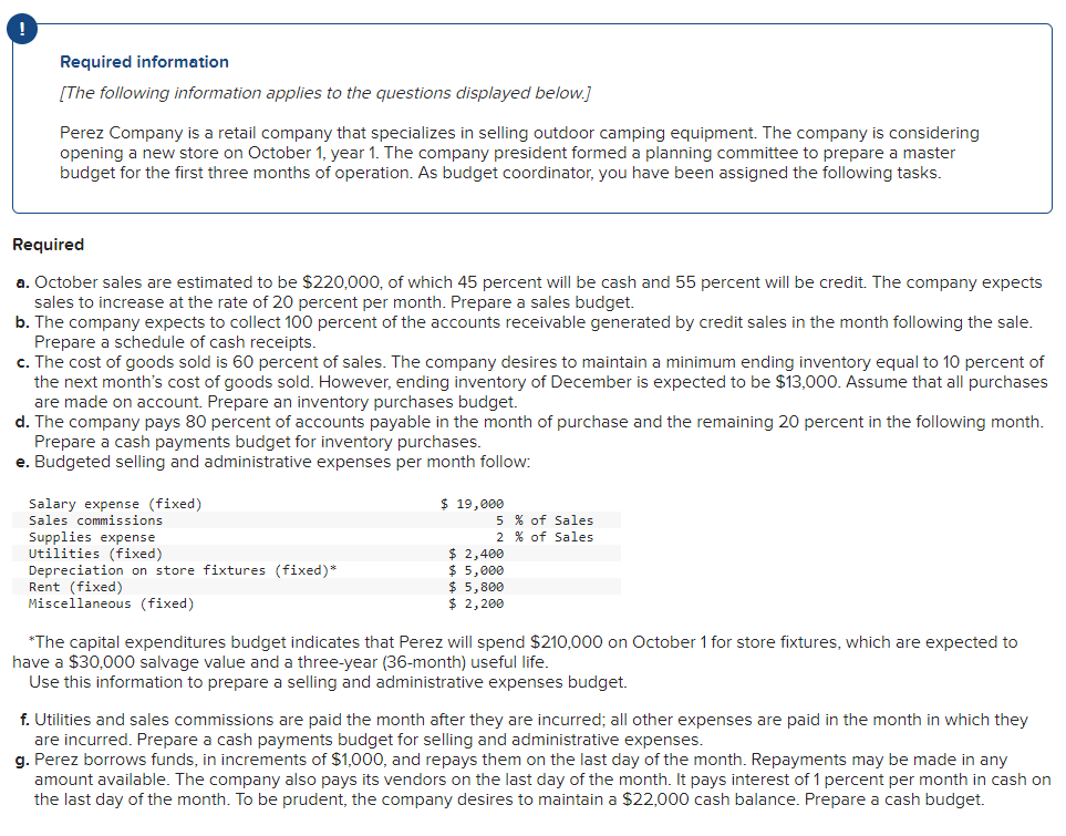 Solved Required information [The following information | Chegg.com ...