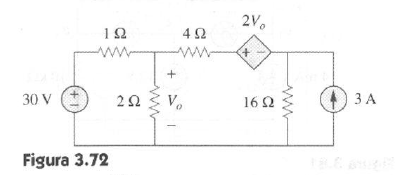 Solved Apply nodal analysis to find v0 in the circuit of | Chegg.com