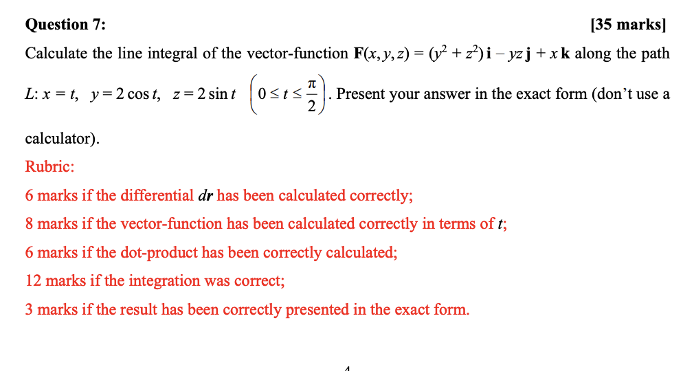 Line integral deals calculator