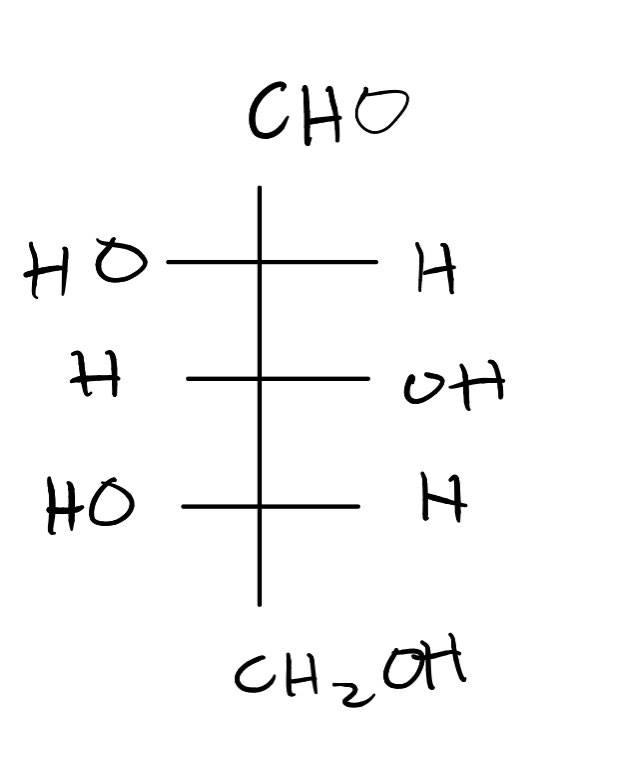 Solved CHO HO T H He HO 1 CH₂OH | Chegg.com