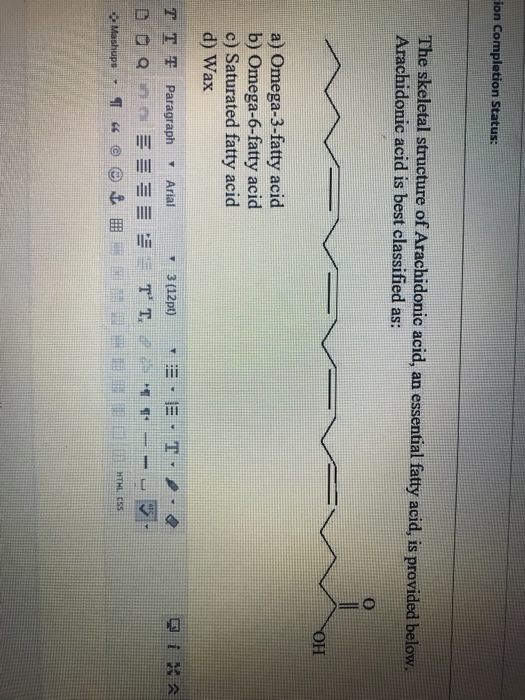 Solved structure shown below is the skeletal structure of a | Chegg.com