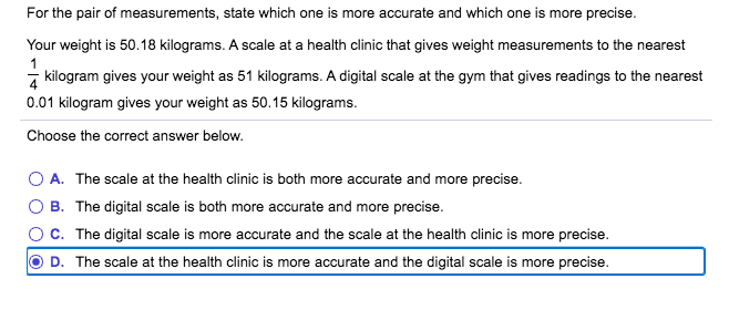 Accurate/dependable scale. Can anyone recommend a brand of scale that  doesn't change weight on an item each time you put the same item on it? For  instance, the two pictures attached show