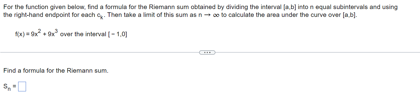 Solved For the function given below, find a formula for the | Chegg.com