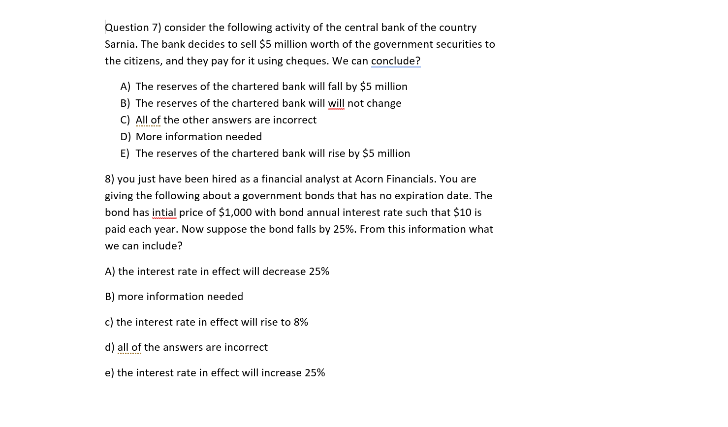 Solved Question 7) consider the following activity of the | Chegg.com