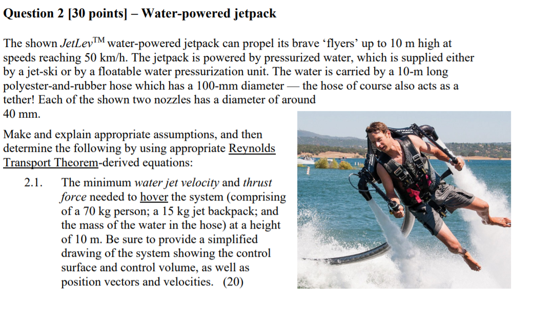 Insane Water Jetpack Launches Users into the Sky With Streams of H2O