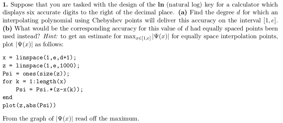 Solved 1. Suppose that you are tasked with the design of the | Chegg.com
