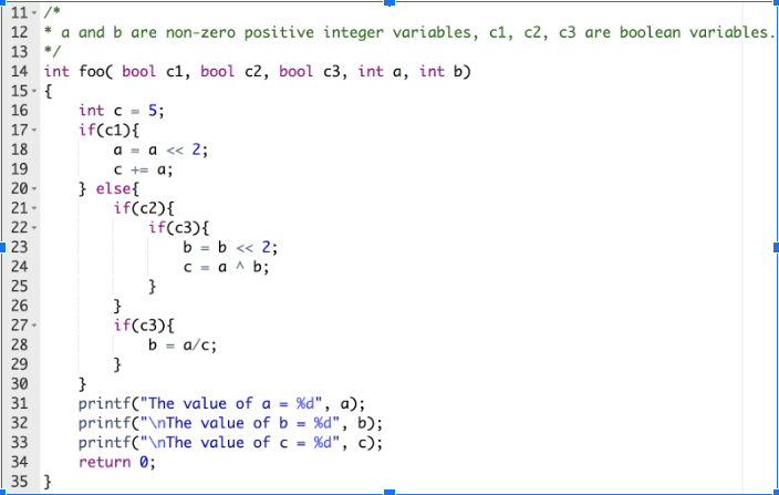 Solved Please answer this asap For the given code in the | Chegg.com