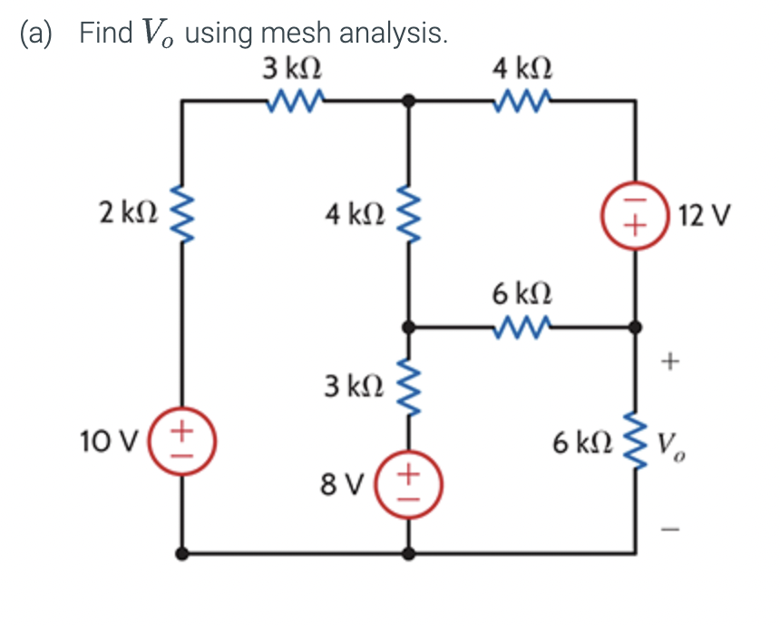 Solved Circuits Please explain how to solve this with | Chegg.com