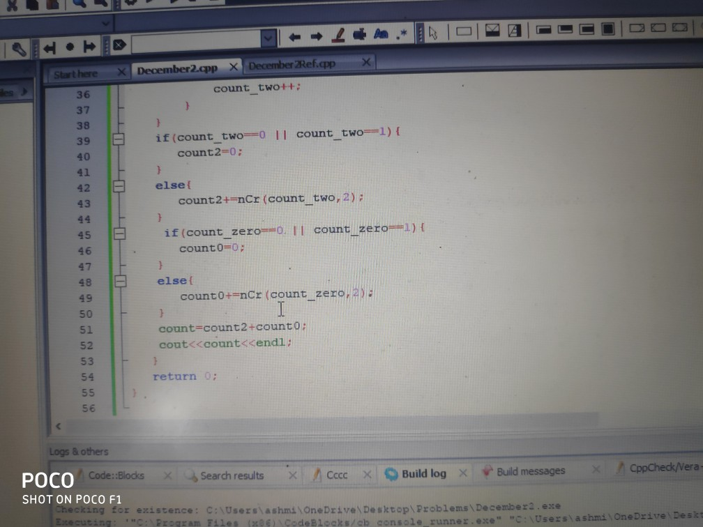 Solved I am writing an efficient C++ program to count the | Chegg.com