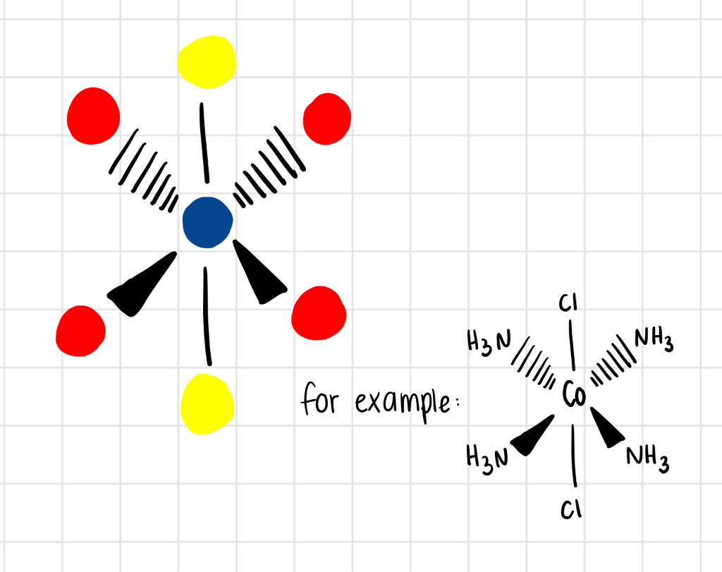 Complex Point Group Example Solved What is the point group of a metal complex with this | Chegg.com