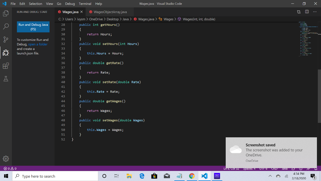 Solved Create an object with private | Chegg.com
