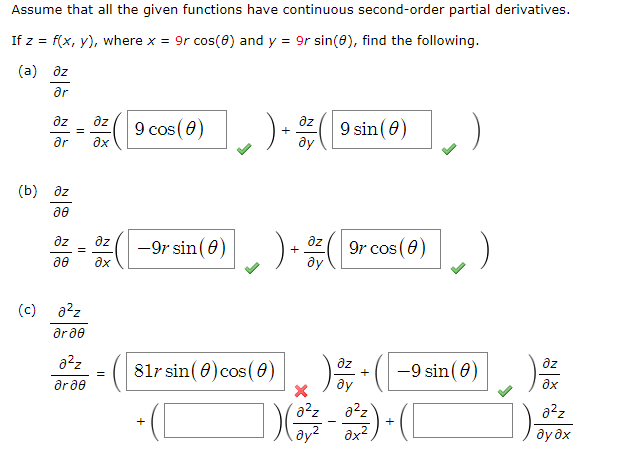 Solved Assume that all the given functions have continuous | Chegg.com