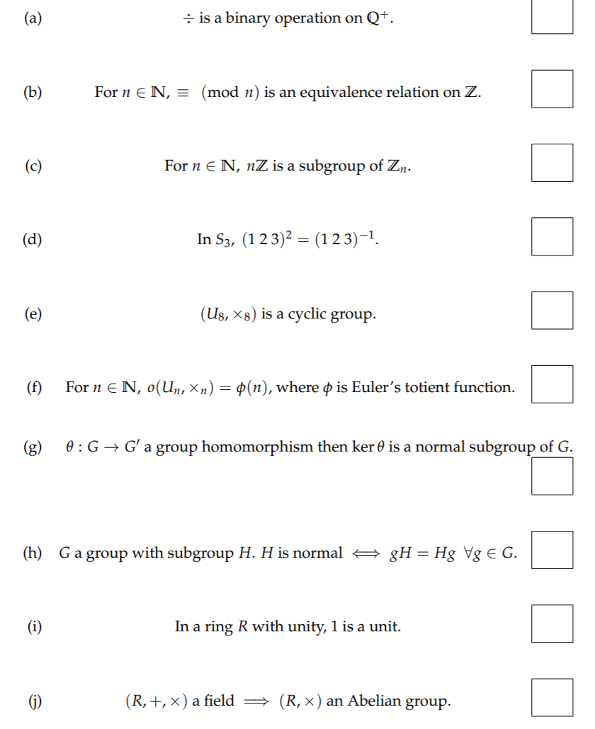 Solved A Is A Binary Operation On Q B For N E N Chegg Com