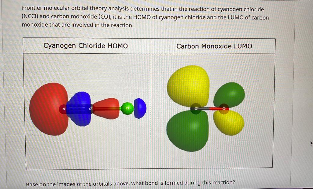 Solved Frontier molecular orbital theory analysis determines | Chegg.com