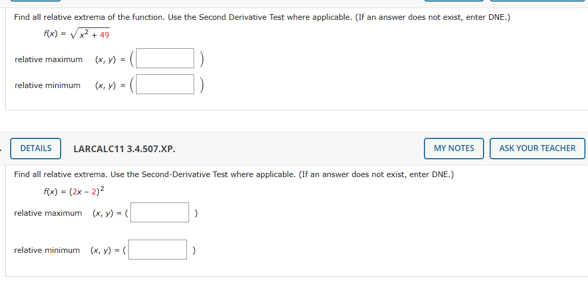Solved Consider the function on the interval (0, 2). f(x) = | Chegg.com