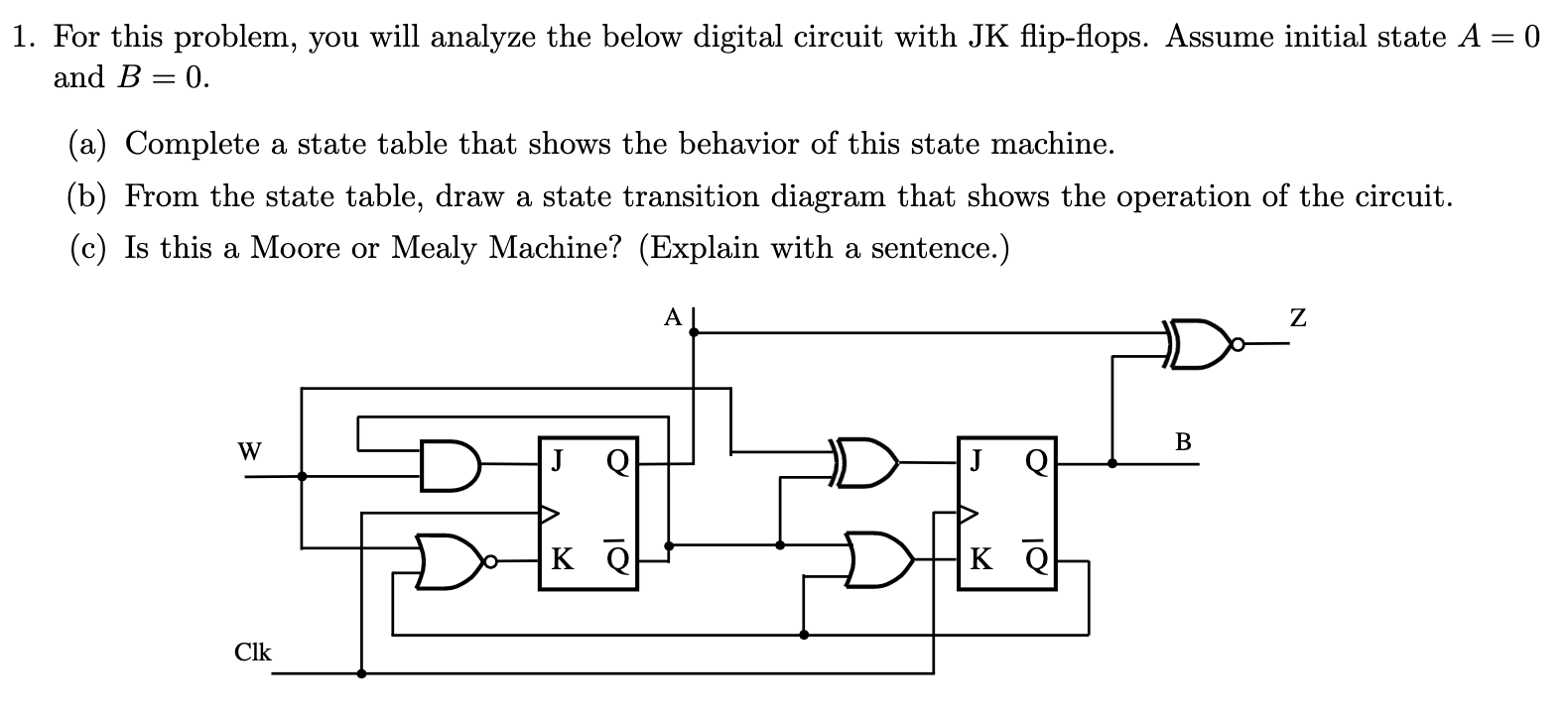 Solved 1. For this problem, you will analyze the below | Chegg.com