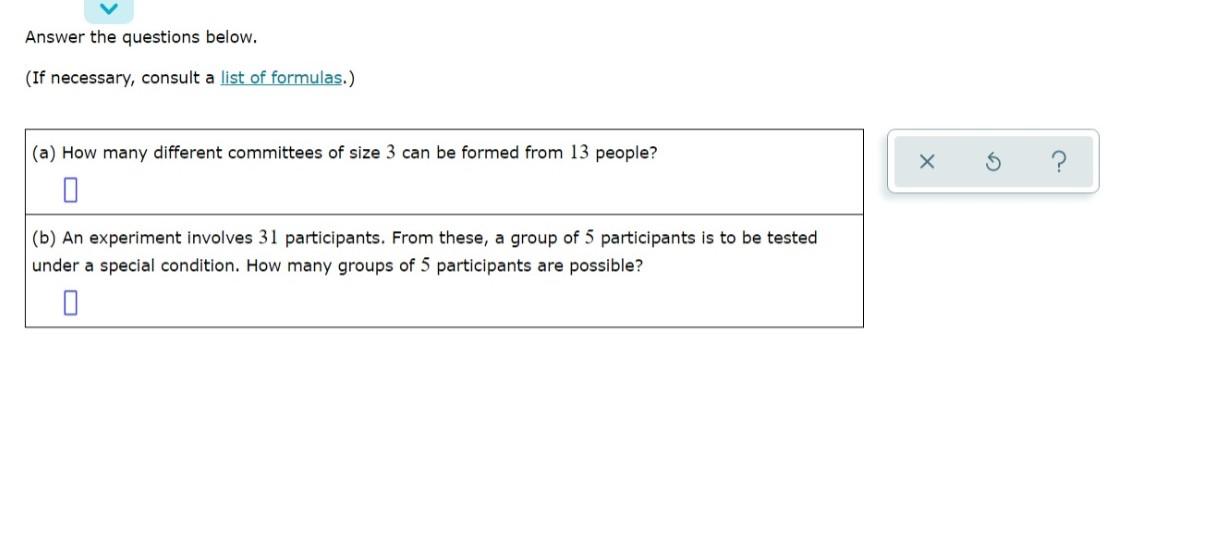 Solved Answer The Questions Below. (If Necessary, Consult A | Chegg.com