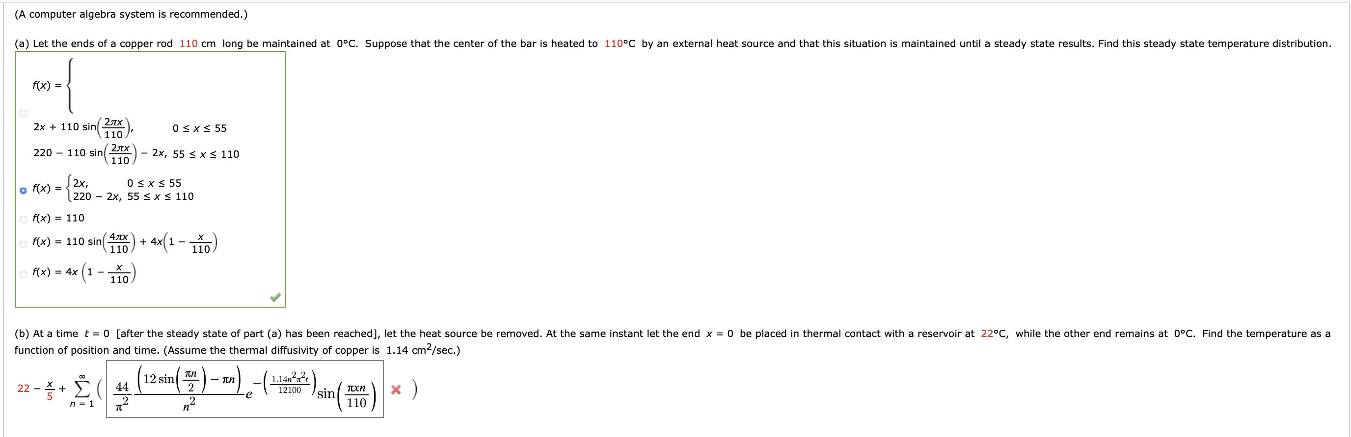 (A computer algebra system is recommended.) (a) Let | Chegg.com