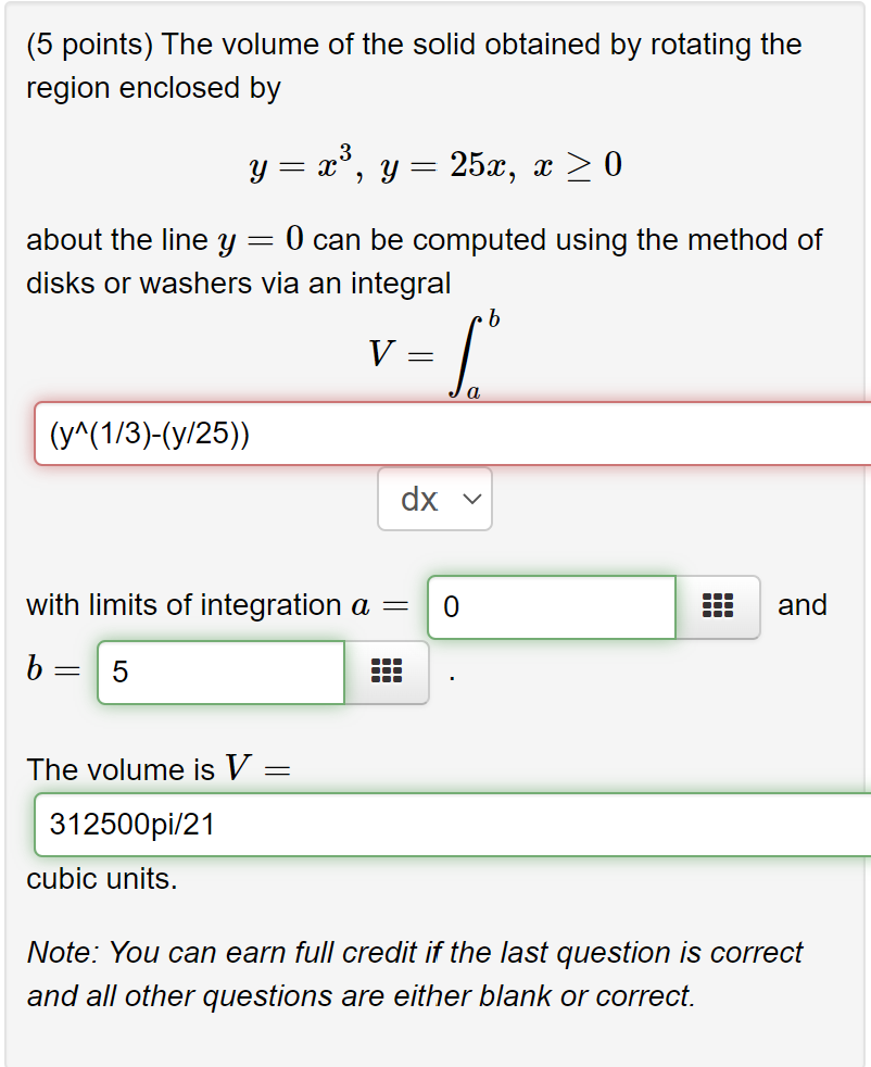 solved-5-points-the-volume-of-the-solid-obtained-by-chegg