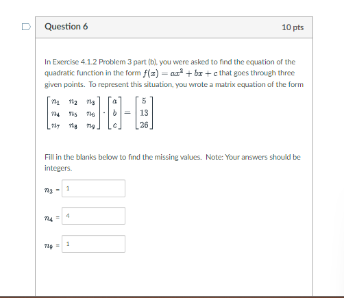 Solved Exercise 4.1.2 1. [353−13−732] | Chegg.com