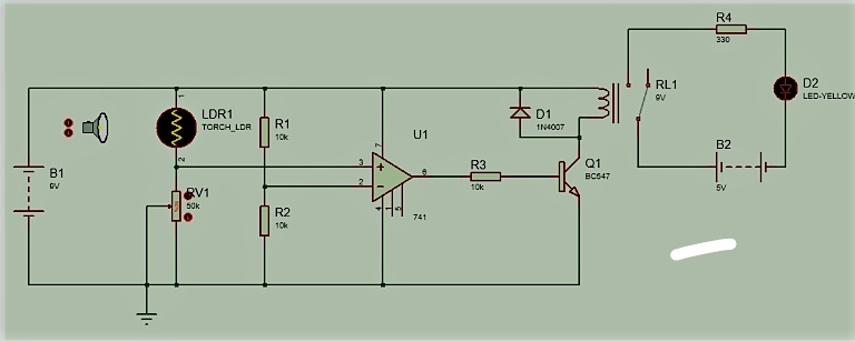 Solved Simulate Light Activated Switch Circuit Using Tinker | Chegg.com