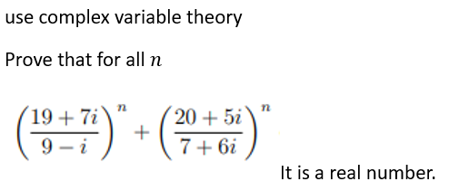 Solved use complex variable theory Prove that for all n | Chegg.com