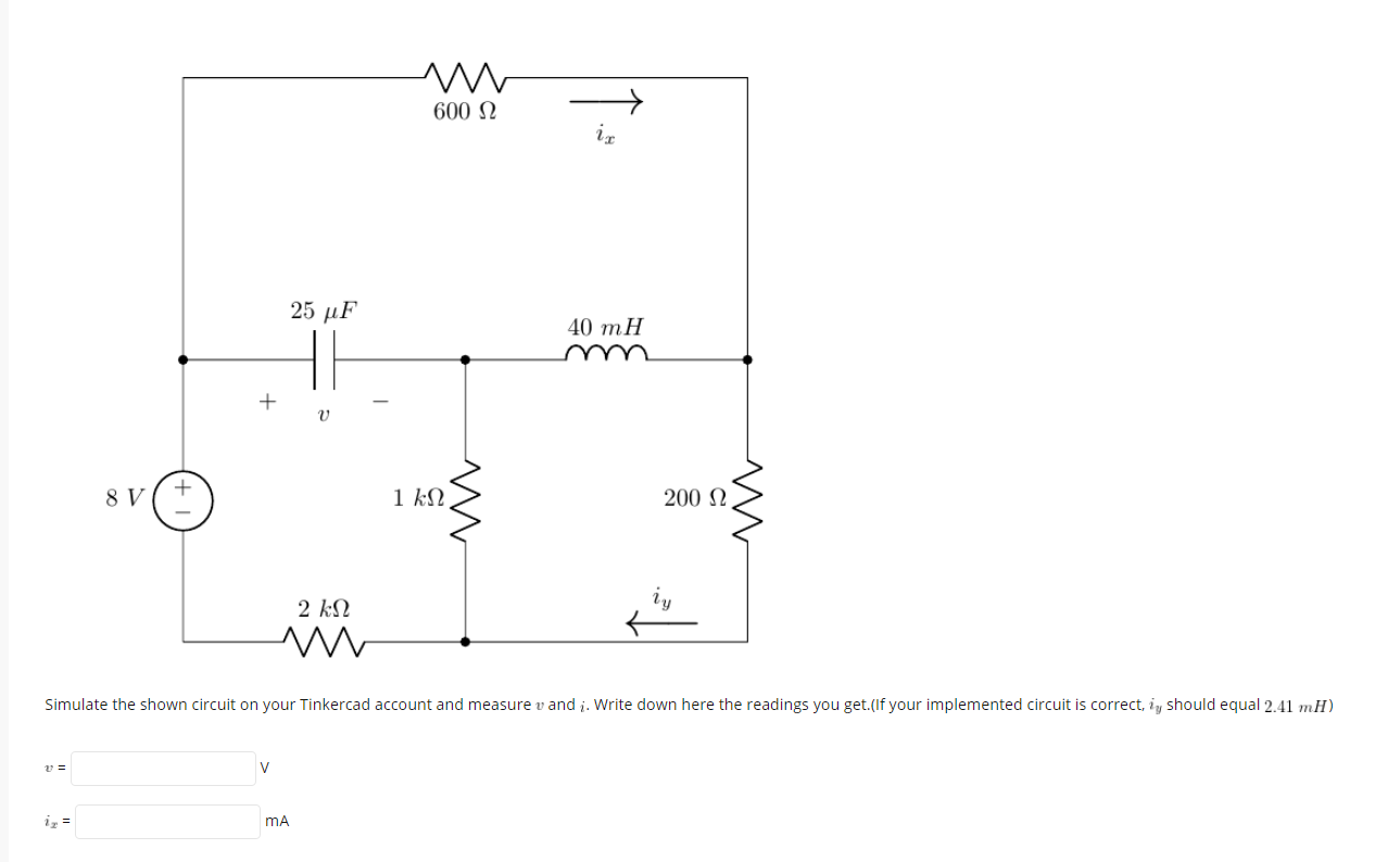 Solved Simulate the shown circuit on your Tinkercad account | Chegg.com