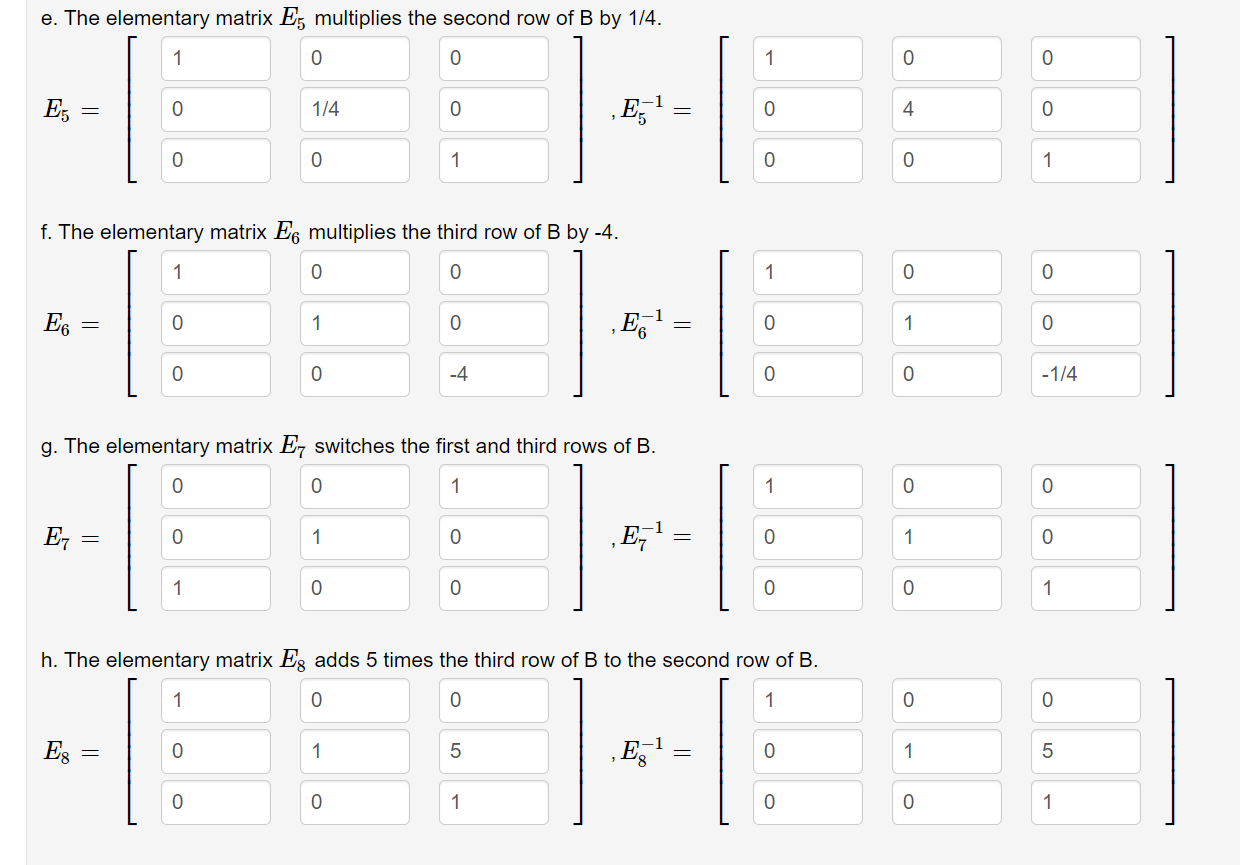 Solved 3-4 -1 4 5 A = and B = 4 -4 1 -3 -3 1 -3 -5 Given the | Chegg.com