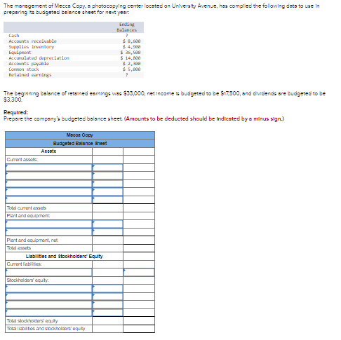 Solved The mansgement of Meccs Copy, o phatocopying center | Chegg.com