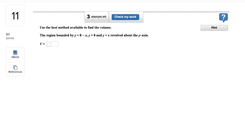 Solved 2 3 attempts left Check my work ? Find the area of | Chegg.com