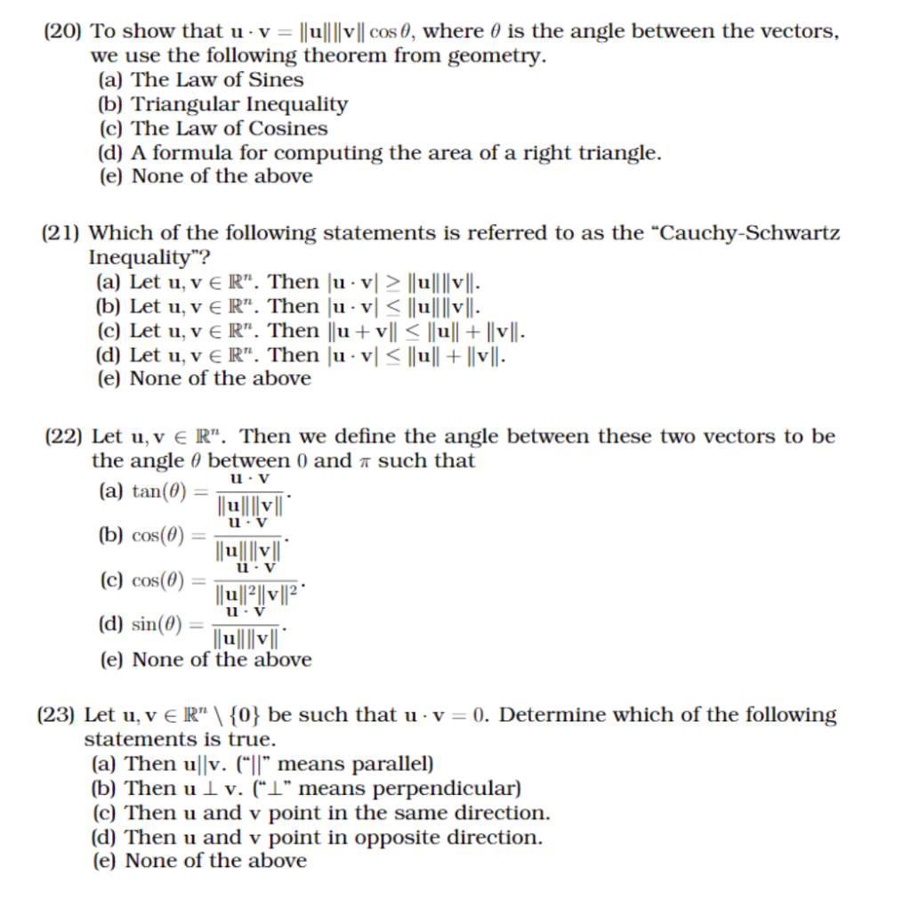 Solved To Show That U Y V Cos 0 Where 0 Chegg Com