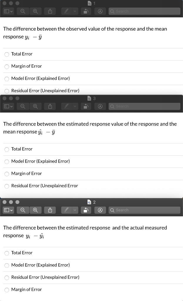 Solved O Search The difference between the observed value of | Chegg.com
