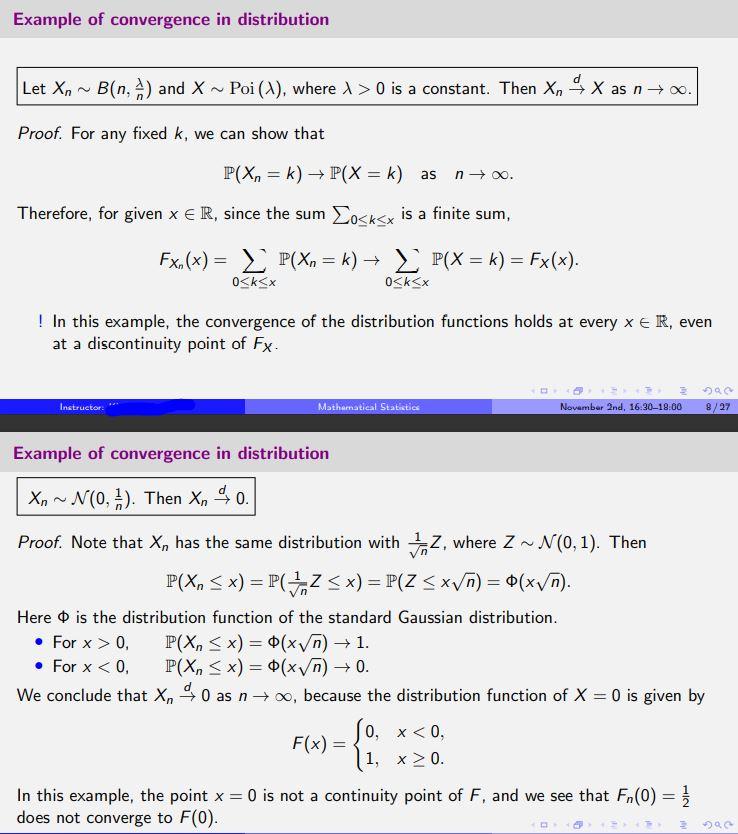 Solved 0.1 Central limit theorem (CLT) 0.2 Convergence in | Chegg.com