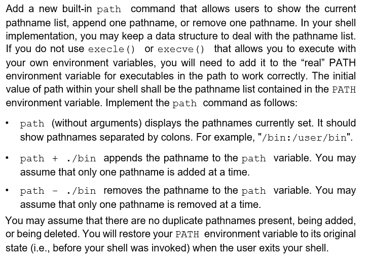 Solved Please help fix the Path.c codes. I'm getting | Chegg.com