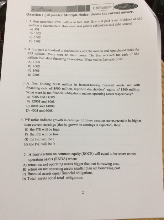 Solved CBEIR Question 1 (30 points): Multiple choice: choose | Chegg.com