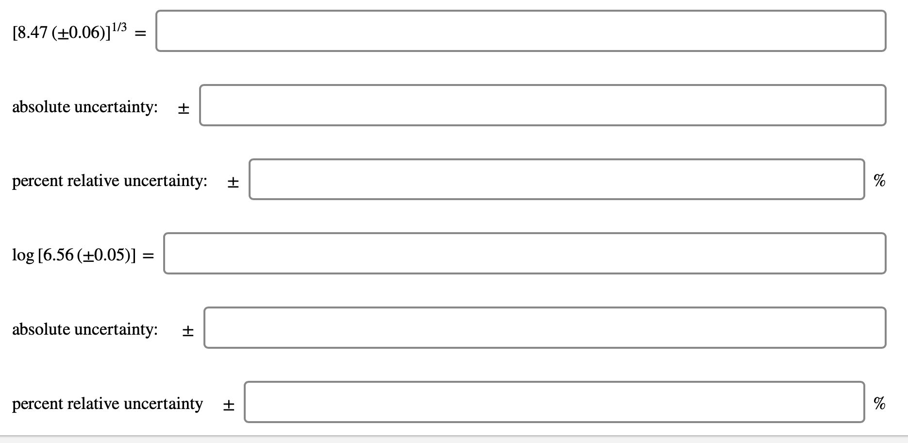 Solved perform the calculations and determine the absolute chegg