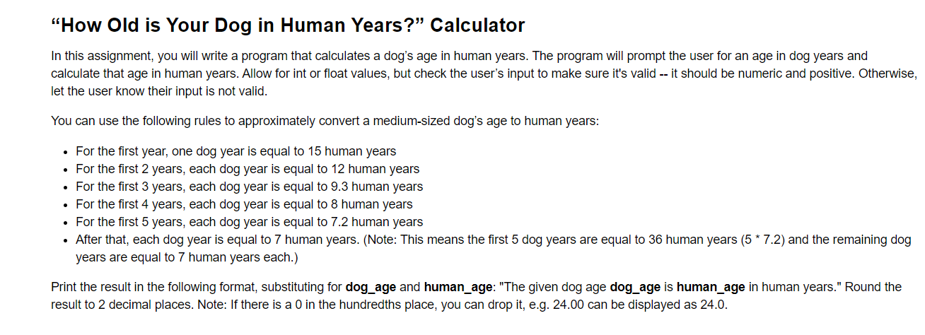 how do i calculate dog years