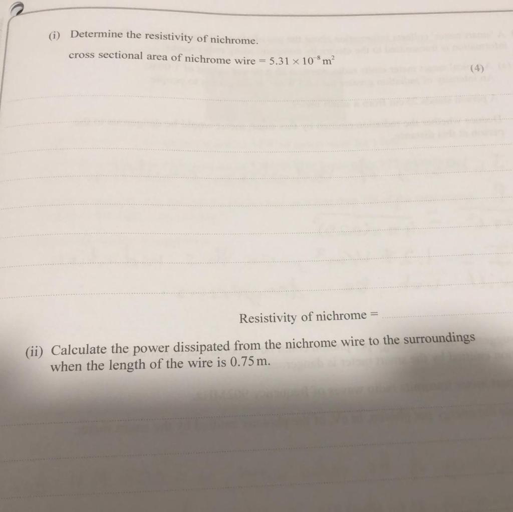 Solved 19 A student carried out an experiment to determine | Chegg.com