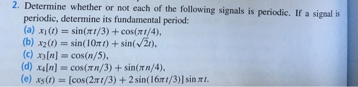 Solved Determine whether or not each of the following | Chegg.com