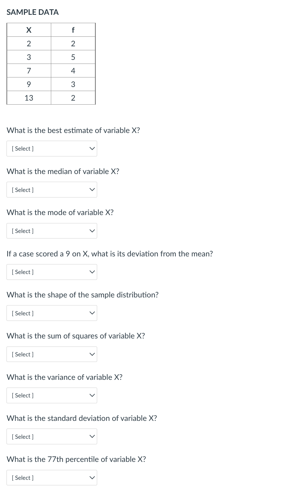 sample-data-what-is-the-best-estimate-of-variable-x-chegg