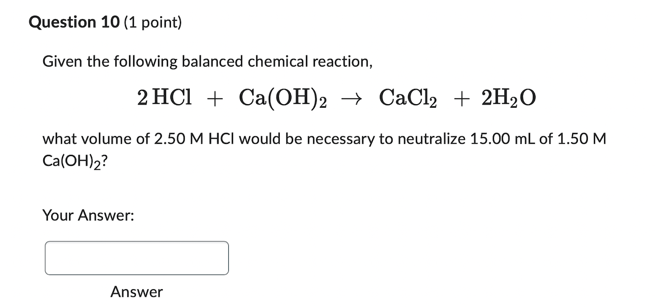 hclo4 ca oh 2 → ca clo4 2 h2o balanced