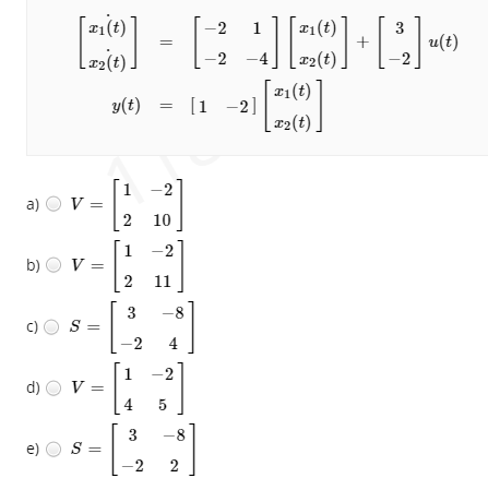 Solved The dynamic equation of a system is given below. | Chegg.com