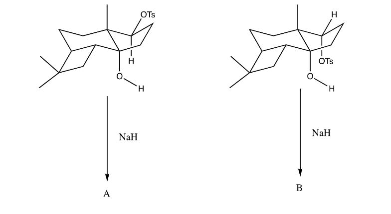 Solved Predict the structures of both A and B. reaction is | Chegg.com