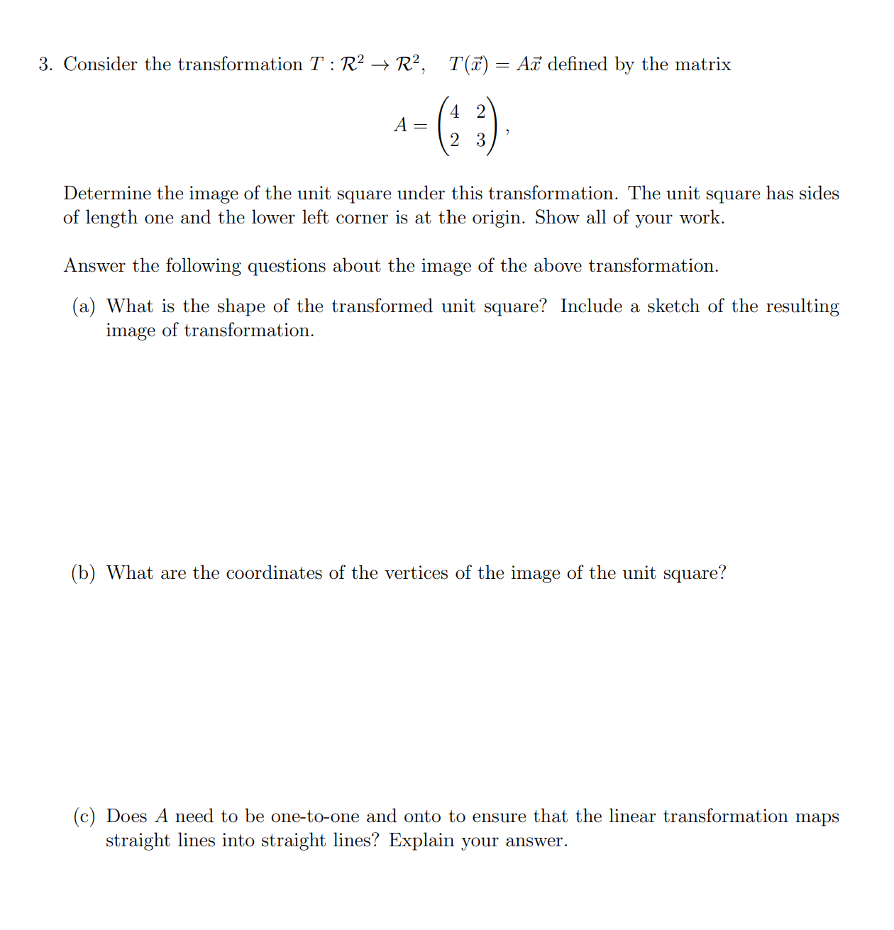 Solved Provide step by step question for all parts of this | Chegg.com