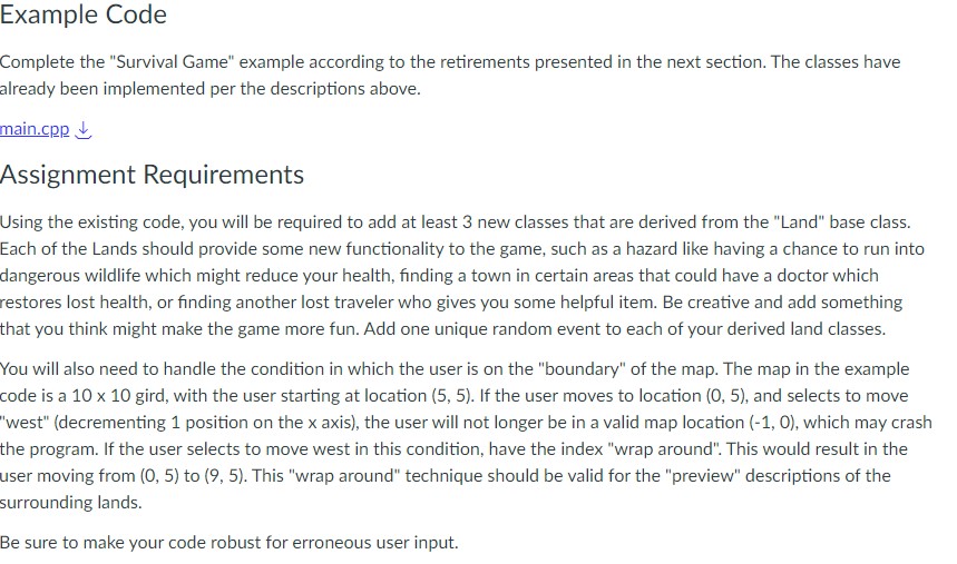 Solved Program Description In this program, we will be | Chegg.com