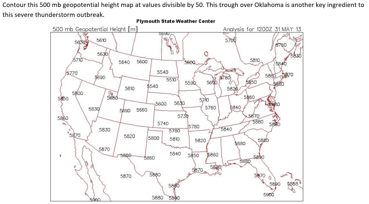 500 Mb Geopotential Height