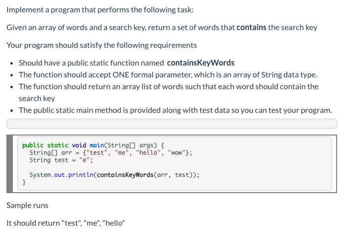 Solved Implement a program that performs the following task: | Chegg.com