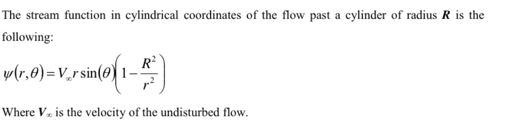 Solved How do we get the following equation for a cylinder | Chegg.com