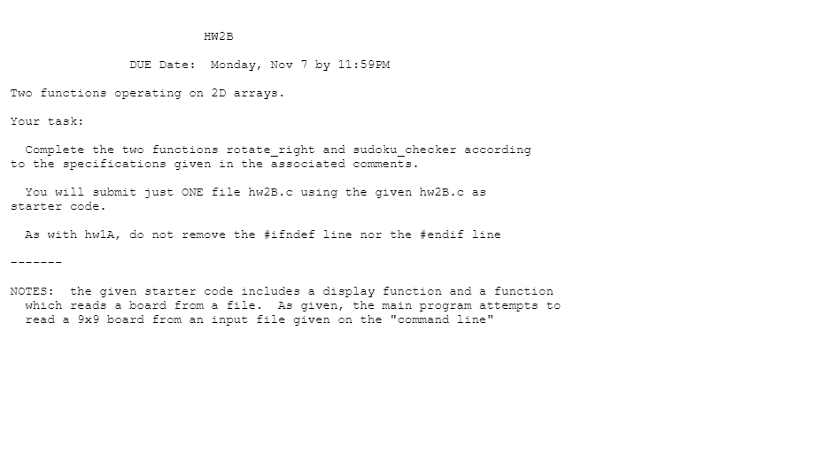 Solved code template is below. it must be in c | Chegg.com
