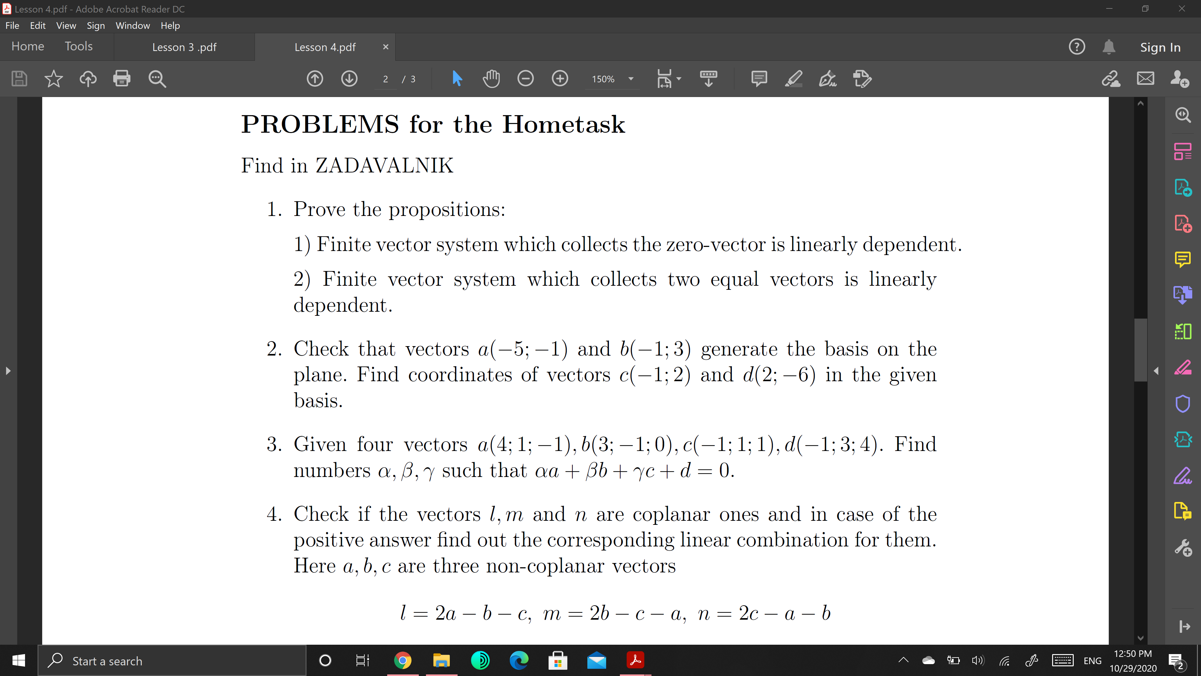 Lesson 1,2,3 and 5, PDF